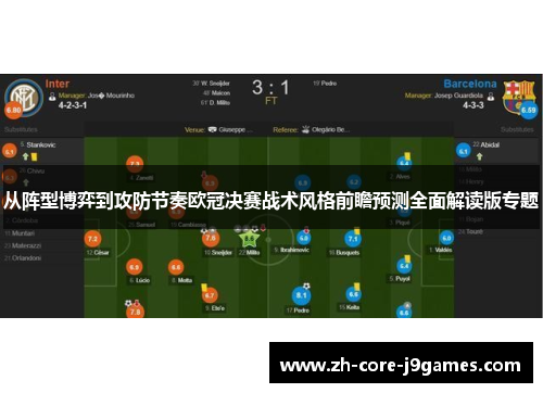 从阵型博弈到攻防节奏欧冠决赛战术风格前瞻预测全面解读版专题
